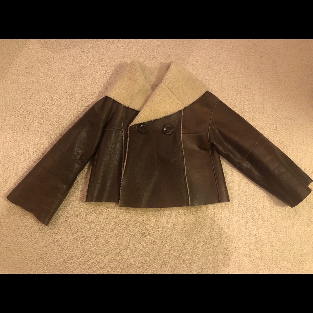 Rozae Nichols for Ugg leather coat